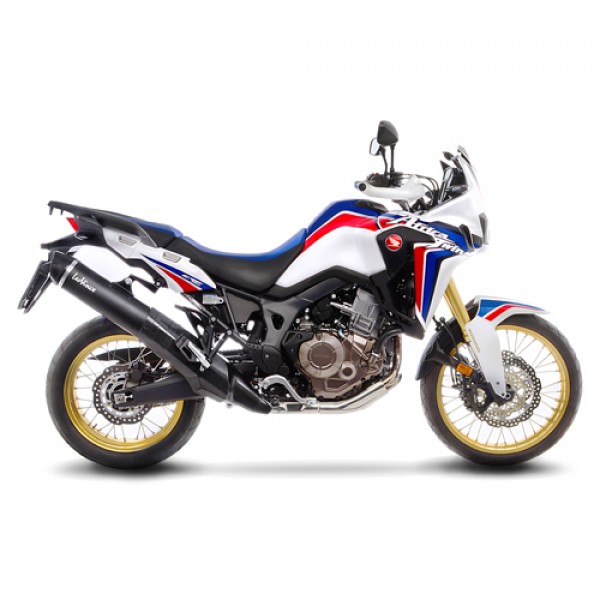 LEOVINCE NERO STAINLESS STEEL SLIP ON FOR HONDA CRF1000L AFRICA TWIN 2016-2017 PART # 14028