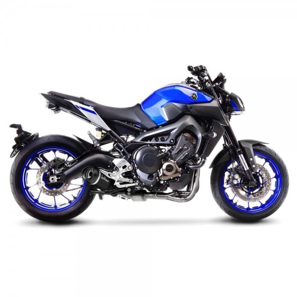 LEOVINCE LV ONE EVO CARBON FIBER SLIP-ON EXHAUST FOR YAMAHA MT-09 2017-2020 PART # 14229EK