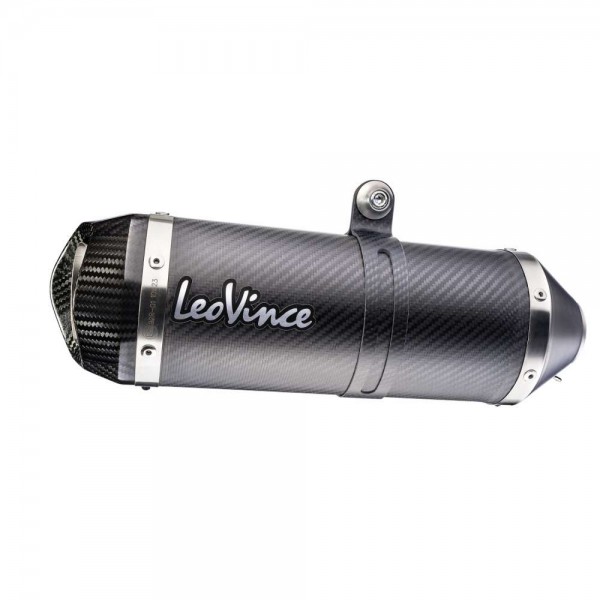 LEOVINCE LV ONE EVO CARBON FIBER SLIP-ON EXHAUST FOR YAMAHA MT-09 2017-2020 PART # 14229EK