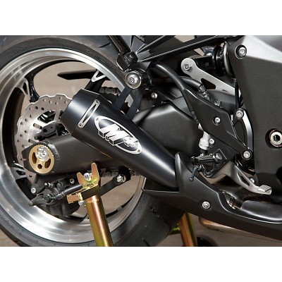 M4 Dual Black GP Slip On Exhaust For Kawasaki Z1000 / Ninja 1000 2010-2019 Part # KA9022-GP