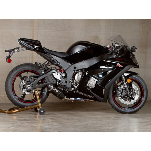 M4 Street Slayer Carbon Slip On Exhaust For Kawasaki Ninja ZX-10R 2011-2015 Part # KA9924