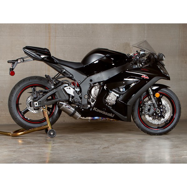 M4 Street Slayer Titanium Slip On Exhaust For Kawasaki Ninja ZX-10R 2011-2015 Part # KA9926