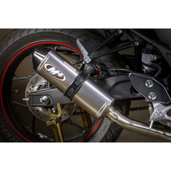 M4 Titanium Full System Exhaust For Yamaha YZF-R3 2015-2020 Part # YA3026