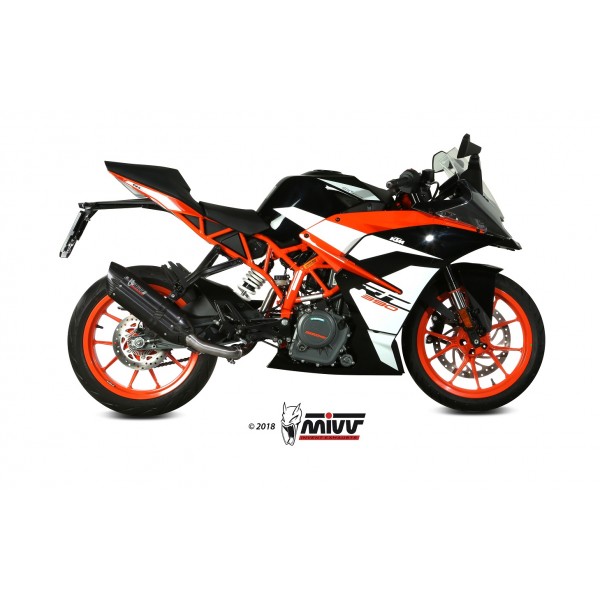 MIVV NO-KAT PIPE STAINLESS STEEL FOR KTM DUKE 390 / RC 390 2017-2020 PART # KT.019.C2