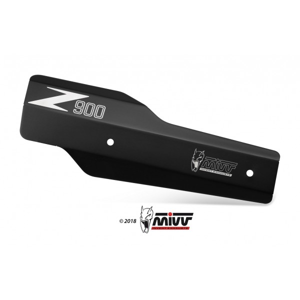 MIVV STEEL COVER BLACK STAINLESS STEEL FOR KAWASAKI Z900 2020-2022 PART # 50.CR.037.0