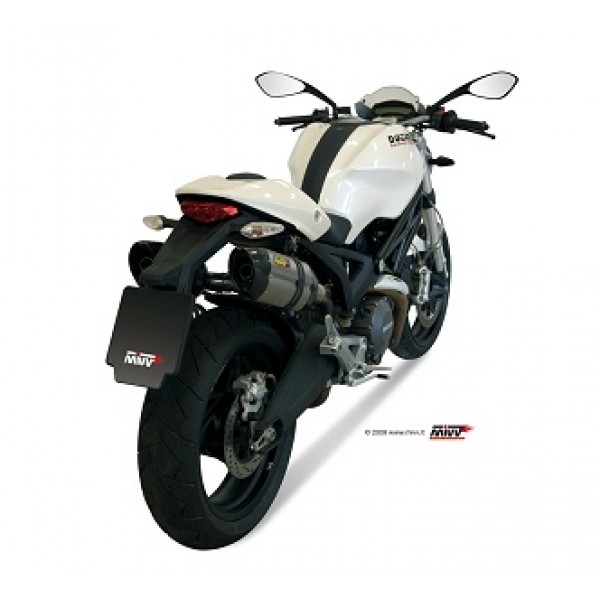 MIVV STAINLESS STEEL EXHAUST FOR DUCATI MONSTER 696 2013 PART #D.023.L7 MIVV STAINLESS STEEL EXHAUST FOR DUCATI MONSTER 696 2013 PART #D.023.L7
