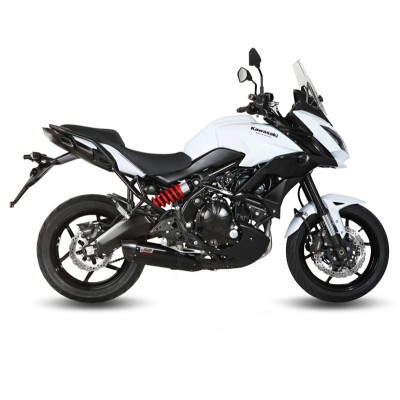 MIVV BLACK STEEL EXHAUST FOR KAWASAKI VERSYS 650 2015-2020 PART #K.041.L9