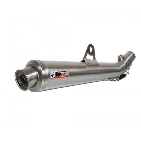 MIVV STAINLESS STEEL EXHAUST FOR KAWASAKI VERSYS 650 2014 PART #K.015.LC3