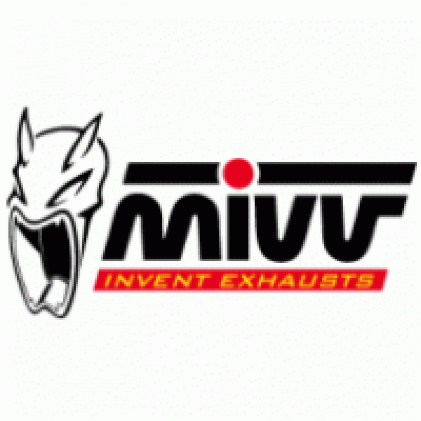 MIVV STEEL BLACK EXHAUST FOR YAMAHA YZF-R125 2014 PART #Y.047.L9
