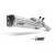 MIVV DELTA RACE STAINLESS STEEL SLIP-ON EXHAUST FOR BMW F 900 XR 2020 > PART # B.037.LDRX
