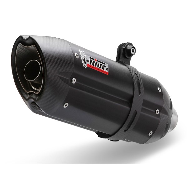 MIVV SUONO BLACK STAINLESS STEEL SLIP ON EXHAUST FOR BMW S 1000 XR 2015 PART # B.027.L9