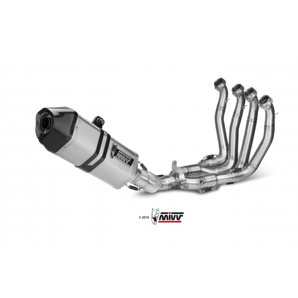 MIVV FULL EXHAUST SYSTEM TITANIUM FOR YAMAHA YZF-R1 2015 PART # R.YA.0010.SRT