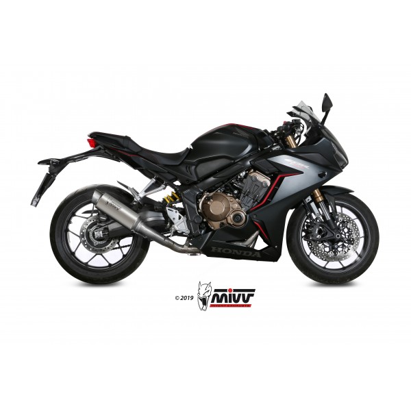 MIVV GP PRO TITANIUM FULL EXHAUST SYSTEM FOR HONDA CBR650R 2019-2020 PART # H.072.L6P