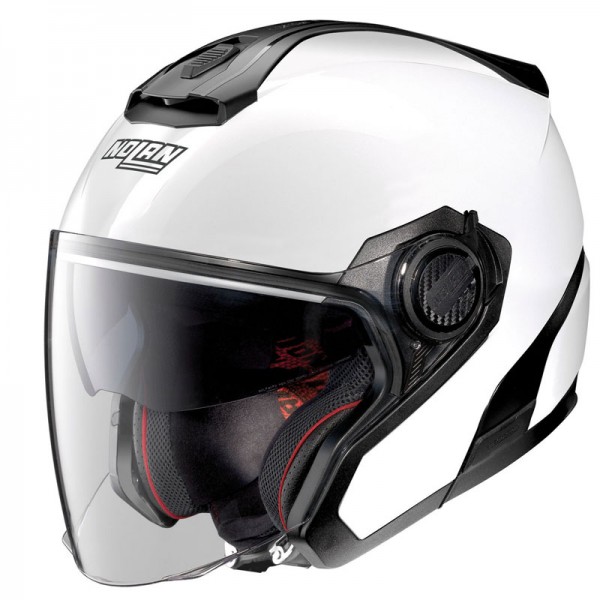 Nolan N40-5 Special N-Com Pure White Helmet