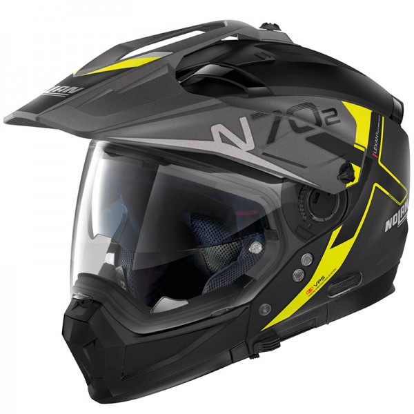 Nolan N70-2X Bungee N-Com 36 Flat Black Helmet