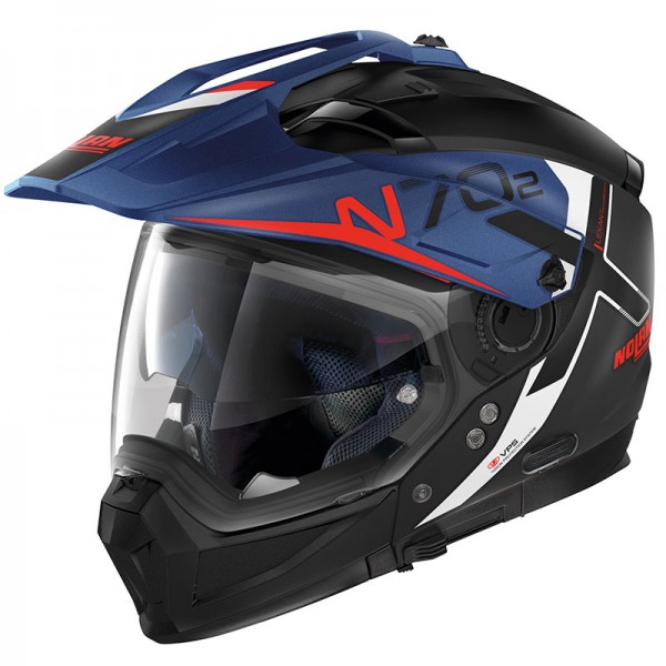 Nolan N70-2X Bungee N-Com 38 Flat Black Helmet