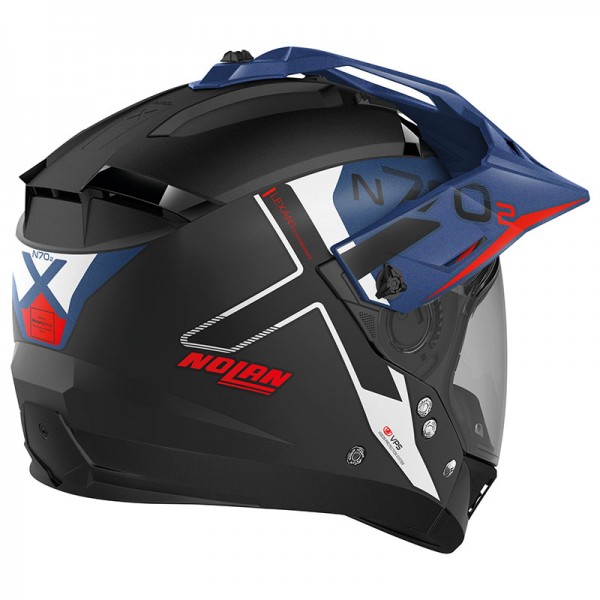 Nolan N70-2X Bungee N-Com 38 Flat Black Helmet