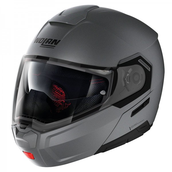 Nolan N90-3 Classic N-Com 2 Flat Vulcan Grey Helmet