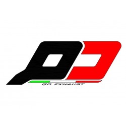 QD Exhaust Dark Version maXcone Series Muffler Full Exhaust System For Ducati Scrambler 800 Part # ADUC0420004