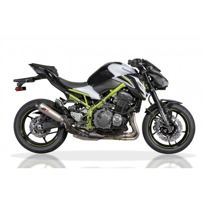 QD Exhaust Titanium Tri-Cone Slip-on For Kawasaki Z900 Part # AKAW0240001
