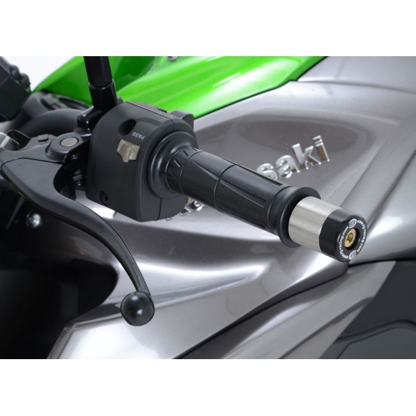 R&G Racing Bar End Sliders For Kawasaki Versys 1000 2012-2018 Part # BE0032BK