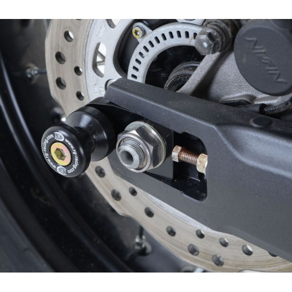 R&G Racing Black Cotton Reels (Offset) For Honda CBR650R 2019 Part # CR0047BK