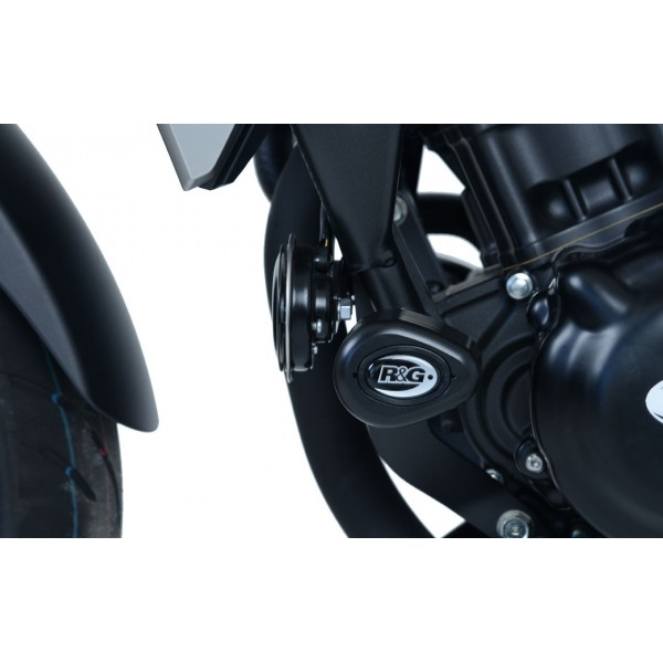 R&G Racing Black Crash Protectors For Honda CB300R 2018-2019 Part # CP0448BL