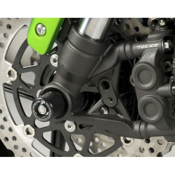 R&G Racing Black Fork Protectors For Kawasaki Ninja 1000 2011-2019 Part # FP0095BK