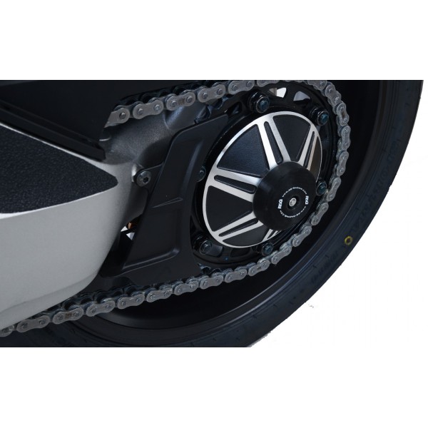 R&G Racing Black Spindle Blanking Plate Kit For Honda CB1000R 2018-2019 Part # SBP0009BK