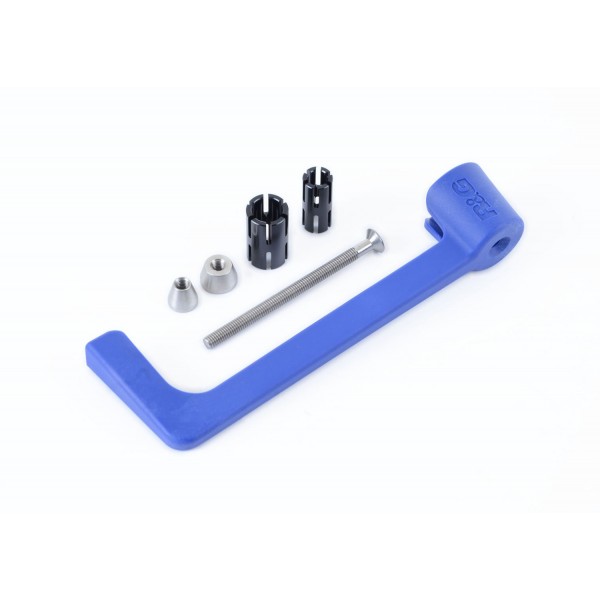 R&G Racing Blue Moulded Lever Guard For Kawasaki Ninja ZX-6R 2005-2019 Part # MLG0003BL