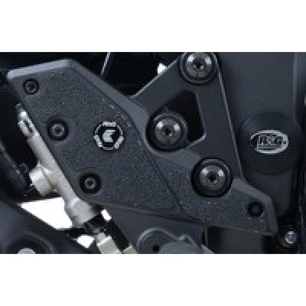 R&G Racing Boot Guard Kit Black For Kawasaki Versys 1000 2015-2019 Part # EZBG404BL