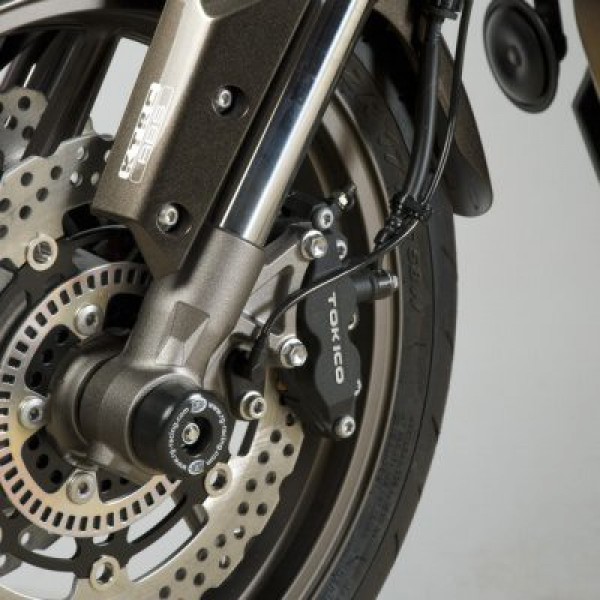 R&G Racing Fork Protectors For Kawasaki Versys 1000 2012-2019 Part # FP0067BK