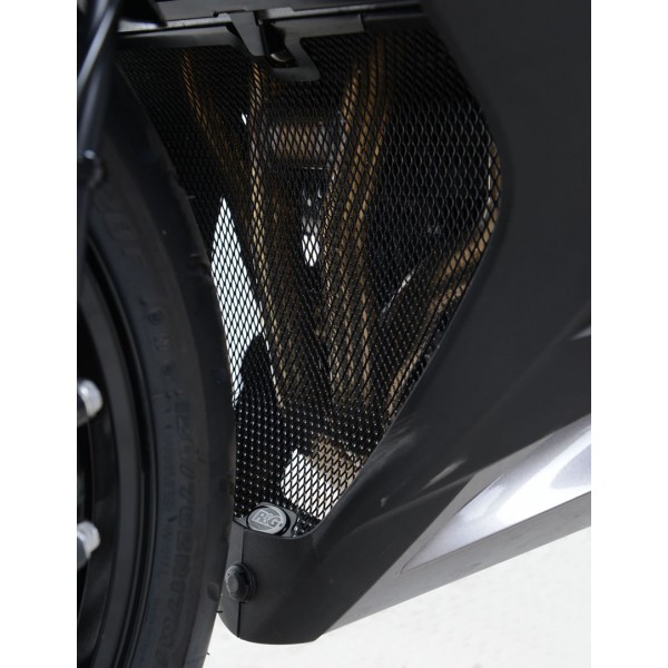 R&G Racing Green Downpipe Grille For Kawasaki Ninja 1000 2011-2019 Part # DG0021GR