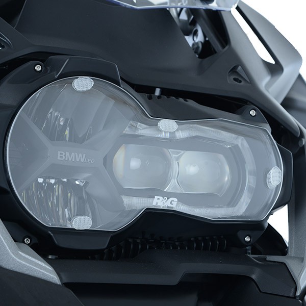 R&G Racing Headlight Shields For BMW R 1250 GS 2018-2019 Part # HLS0002CL