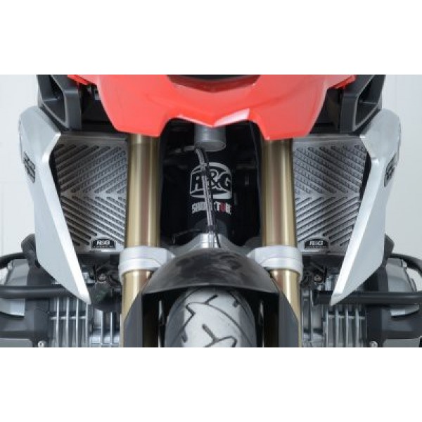 R&G Racing Stainless Steel Radiator Guards For BMW R 1250 GS 2018-2019 Part # SRG0009SS