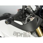 R&G Racing Black Bar End Sliders For Aprilia Caponord 1200 2013-2018 Part # BE0045BK
