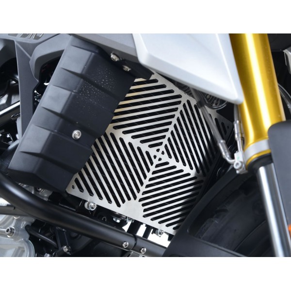 R&G Racing Stainless Steel Radiator Guard For BMW G 310 R / GS 2017-2018 Part # SRG0054SS R&G Racing Stainless Steel Radiator Guard For BMW G 310 R / GS 2017-2018 Part # SRG0054SS