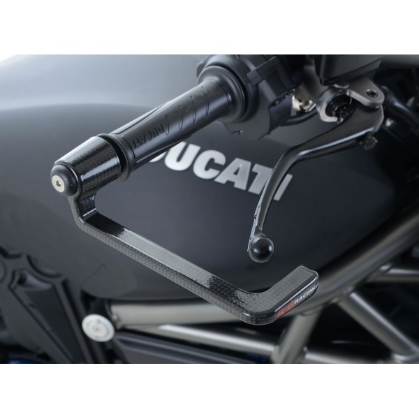 R&G Racing Carbon Fibre Lever Guard For Ducati XDiavel 2016-2018 Part # LG0009C