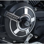R&G Racing Black Engine Case Slider For Ducati Scrambler 1100 2018-2019 Part # ECS0092BK