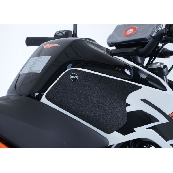 R&G Racing Clear Tank Traction Grip For KTM Duke 200 2012-2018 Part # EZRG510CL