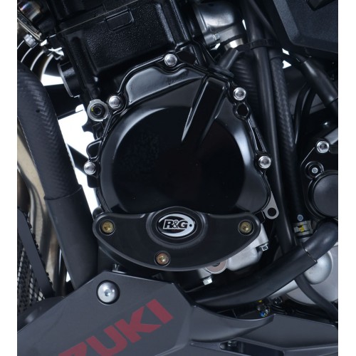 R&G Racing Black Engine Case Slider LHS For Suzuki GSX-S750 2017-2018 Part # ECS0043BK