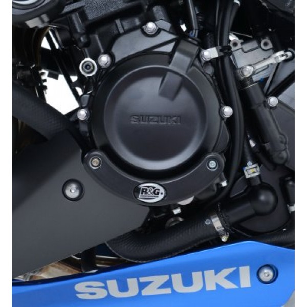 R&G Racing Black LHS Engine Case Slider For Suzuki GSX-S1000 2015-2018 Part # ECS0098BK