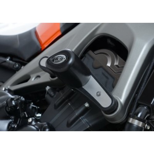 R&G Racing Black Crash Protectors Aero Style For Yamaha MT-09 2013-2018 Part # CP0357BL