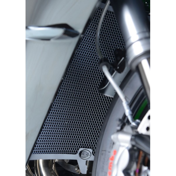 R&G Racing Titanium Radiator Guard For Suzuki GSX-R1000 / R 2017-2018 Part # RAD0216RACINGTI