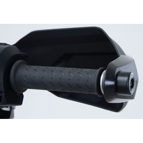 R&G Racing Black Bar End Sliders For Triumph Tiger 800 XCX / XRX 2015-2018 Part # BE0092BK