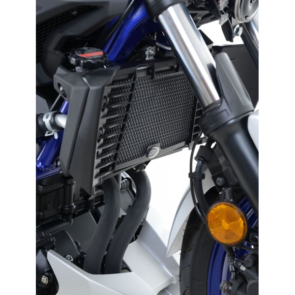 R&G Racing Titanium Radiator Guard For Yamaha YZF-R3 2015-2018 Part # RAD0205TI