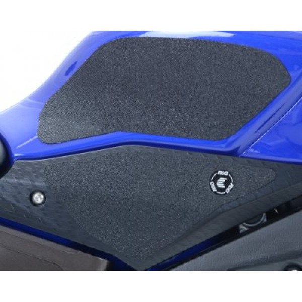 R&G Racing Clear Tank Traction Grips For Yamaha YZF-R1 2013-2018 Part # EZRG920CL