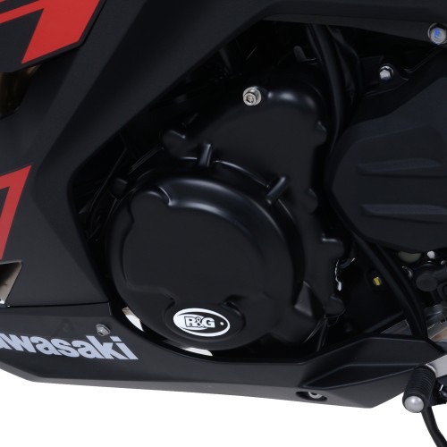 R&G Racing Black LHS Engine Case Cover For Kawasaki Ninja 400 2018-2019 Part # ECC0257BK