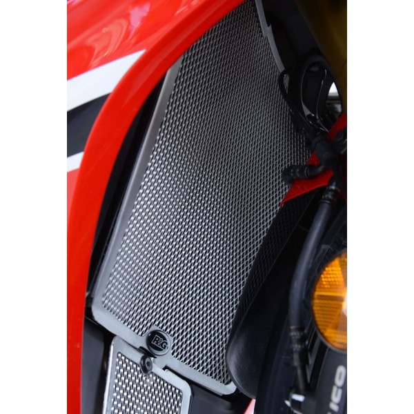 R&G Racing Titanium Radiator Guard For Honda CB1000RR / SP 2017-2018 Part # RAD0212TI