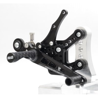 R&G Adjustable Rearset (RACE) For BMW S 1000 R 2014-2016 Part # RSET04BK